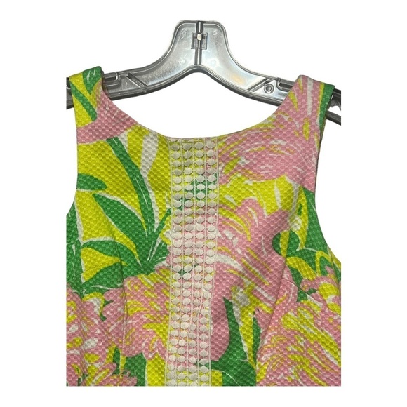 Lilly Pulitzer For Target Summer Breeze Shift Dress Pink Green Floral Size 2 - Picture 5 of 13